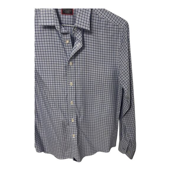 UNTUCKit Casale Plaid Button Up Shirt Long Sleeve Wrinkle Free Dress Size M - Picture 5 of 11